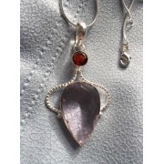 678 collier kunzite, argent sterling 2015